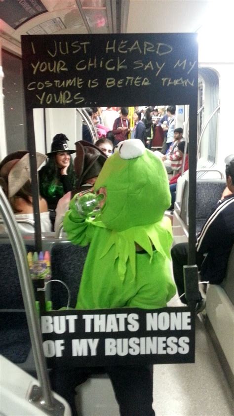 Kermit The Frog Meme Costume Funny