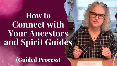 How To Connect With Your Ancestors And Spirit Guides Guided Meditation