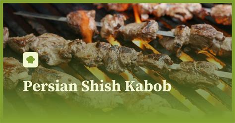 Persian Shish Kabob Recipe Littlecook