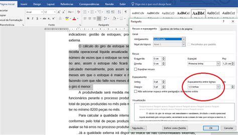 Espaçamento entre linhas ABNT Veja como Fazer Passo a Passo TCC Descomplicado