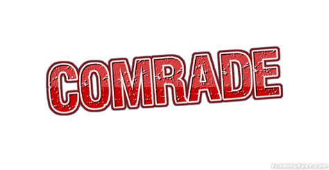 Comrade Logo Free Name Design Tool From Flaming Text