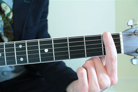 Bar Chord Index Finger Position For Guitar Fingerstyle Guitar Lessons