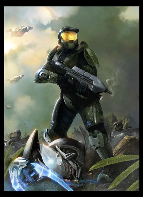 Halo Master Chief By Danluvisiart On Deviantart