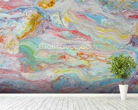 Multicolour Marble Wallpaper Wall Mural Wallsauce Usa