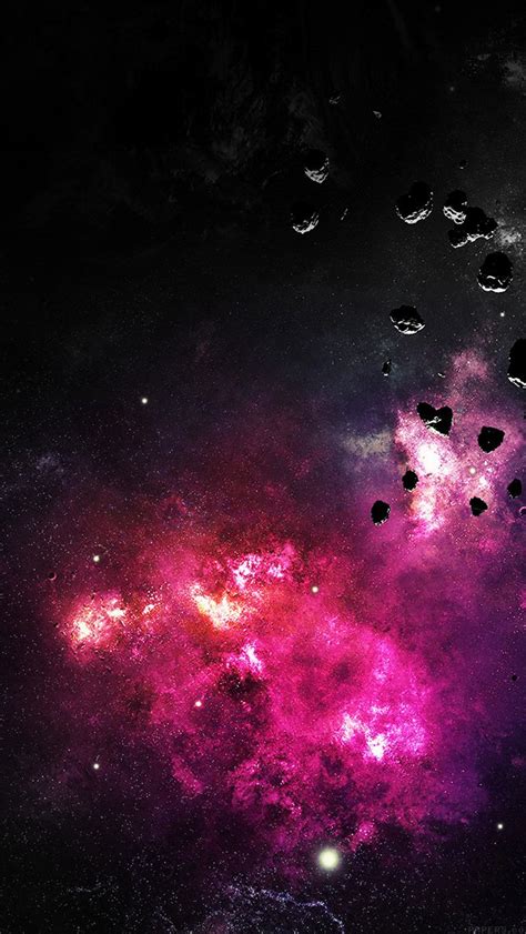 Space Planet Fire Stars Stellar Dark Nature Iphone Wallpapers Free Download