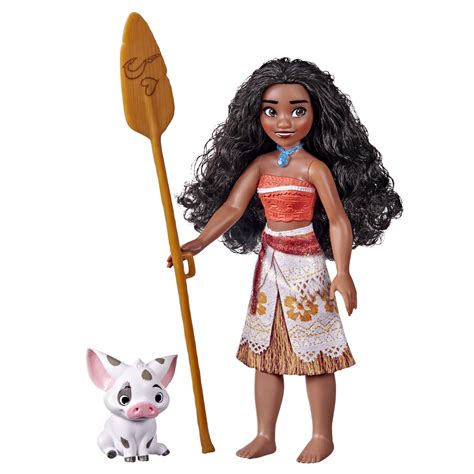 Disney Princess Moana S Ocean Adventure With Doll And Pua Figure Walmart Exclusive