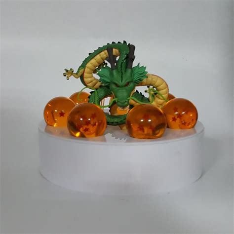The pricing is based on 1 single individual dragon ball only dimensions: DBZ Green Shenron 1-7 Stars Dragon Balls Set White DIY 3D Light Lamp - Saiyan Stuff