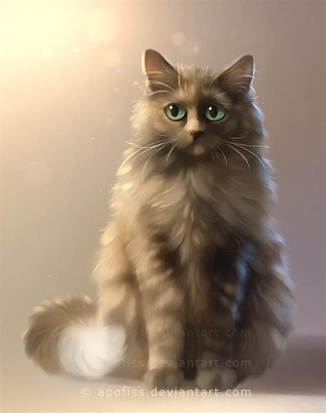 Puff Is Fluffy By Apofiss On Deviantart Cute Cats And Kittens Kittens