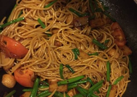 Видео resepi spaghetti cara saya канала masakan ringkas. Resipi Spaghetti Goreng oleh Affzan Zulkifli (Affy) - Cookpad