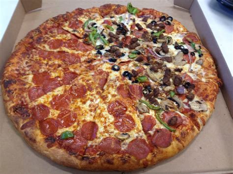 #pizza #costco pizza #actually just praying tumblr user pizza will comment on this. Half pepperoni and combination pizza - Yelp