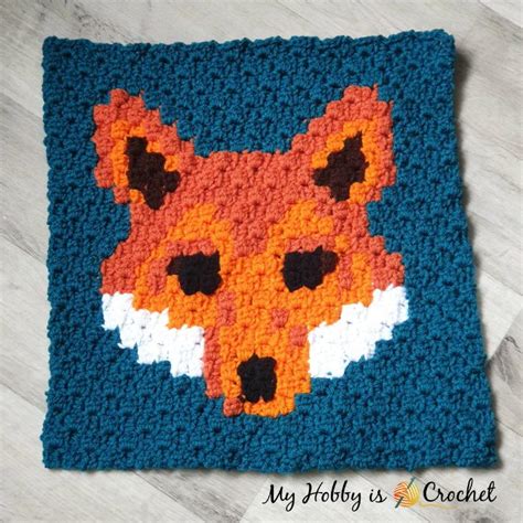 Well you're in luck, because here they come. Lava Fox C2C Square - Wildlife Graphghan ...