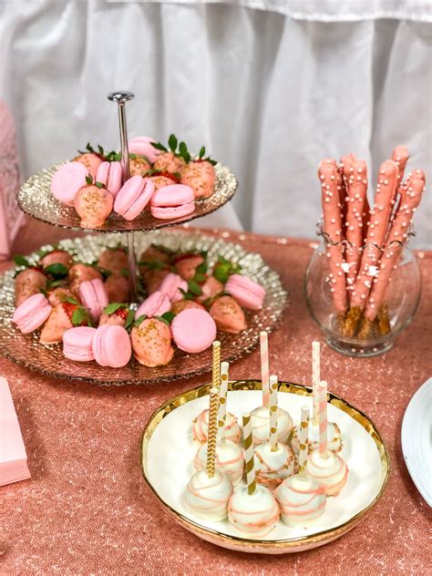 Dessert Party Pink Dessert Tables Dessert Table Birthday Sweet 16 Birthday Cake Mini