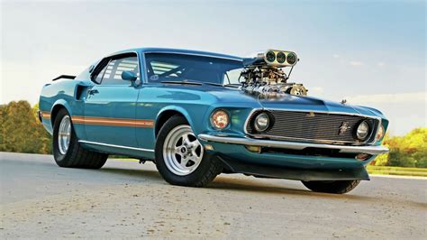 1969 Ford Mustang Muscle Car Wallpapers And Backgrounds Mustang Cars
