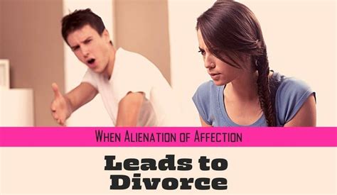 When Alienation Of Affection Leads To Divorce Plekan Law