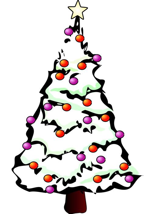 Christmas Tree Artwork Clipart Best