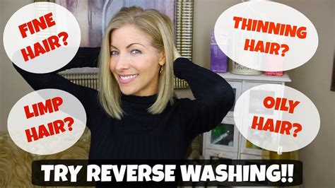 Want Thickerfuller Hair Try Reverse Washing Youtube