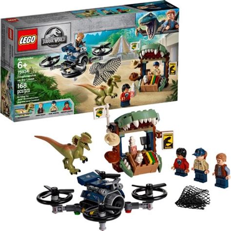 Lego Jurassic World Dilophosaurus On The Loose 75934 6250527 Best Buy