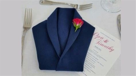 How To Fold Cloth Napkins For A Dinner Party How To Fold A Napkin 8