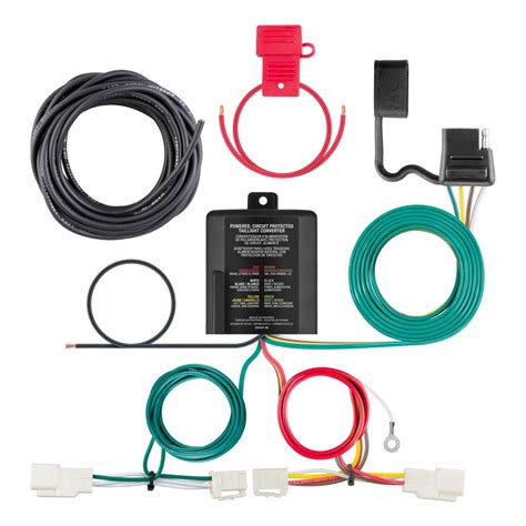 The trailer fuses should be located out in the engine compartment inside of the fuse/relay junction box. CURT Custom Wiring Harness (4-Way Flat Output)-56350 - The Home Depot
