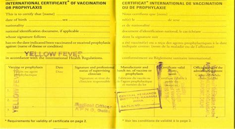 In addition to getting vaccinated, you can also protect yourself from yellow fever by avoiding mosquito bites: Yellow fever Vaccination to Rwanda & Democratic Republic ...