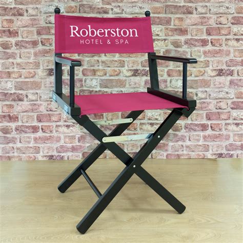 Deluxe Directors Chair Personalised With Your Name Personalise Online