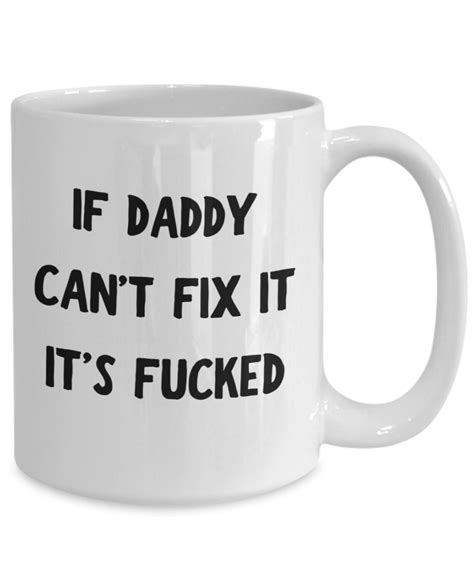 daddy can fix it mug funny team mug for dad t fathers day coffee cup sarcastic father mug