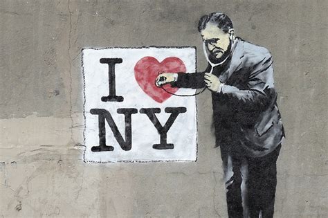 The World Of Banksy Art Banksy Art In New York City