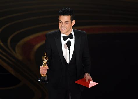 Rami Malek Wins The 2019 Oscar For Actor In A Leading Role In Bohemian