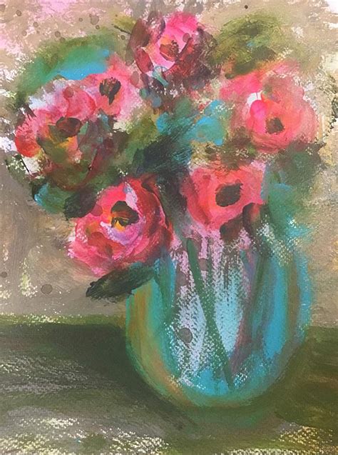 Flowers Painting By Michelle Martinez Fine Art America