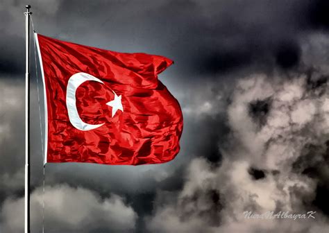 Wallpaper : red, sky, flag, Turkey, petal, thebestofday, g n neniyisi ...
