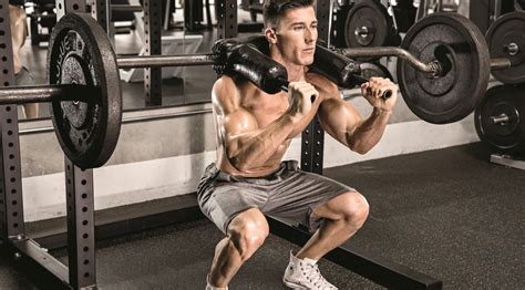 Safety Bar Squat Exercise Video Guide Muscle And Fitness