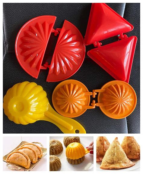 Buy Dumpling Pie Maker Mould Dough Press Kitchen Tool For Gujiya