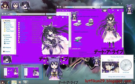 Theme Windows 7 Anime สวย ๆ