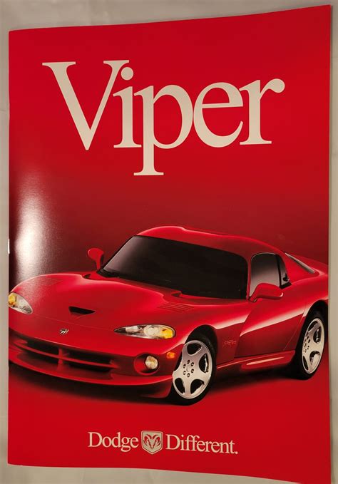 Printed Materials And Writing Instruments Viper Club Of America