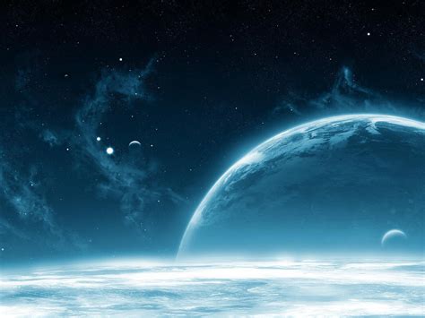 Wallpaper Planet Sky Earth Moonlight Atmosphere Universe
