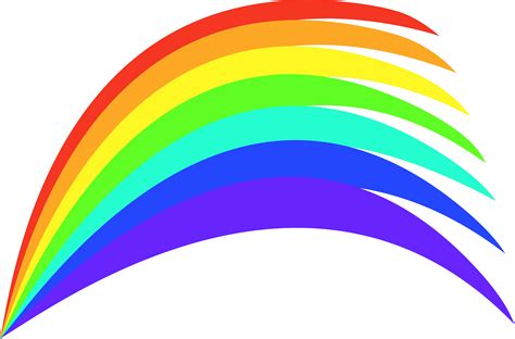 Free A Cartoon Rainbow Download Free A Cartoon Rainbow Png Images