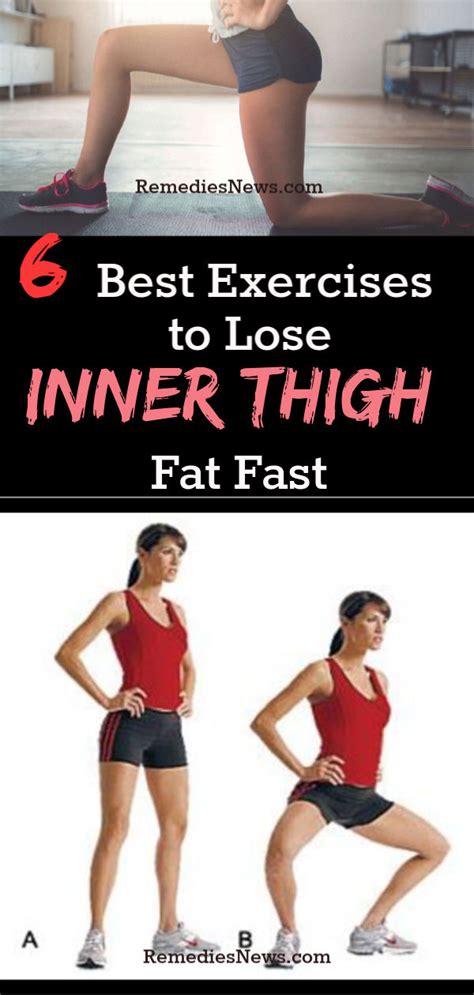 6 Easy Exercises That Will Burn Your Inner Thigh Fat Fast In 1 Week