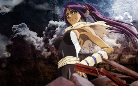 Yoruichi Shihoin Bleach Anime Wallpapers Hoodoo Wallpaper