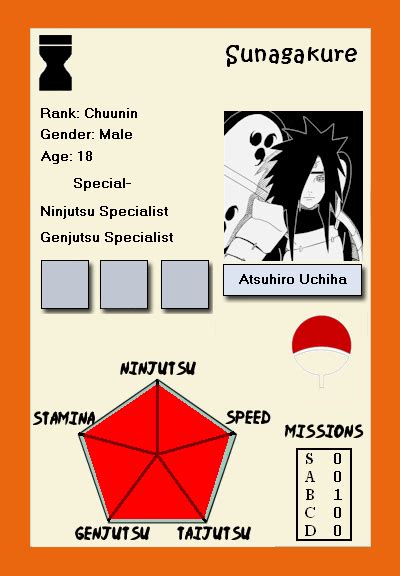 Atsuhiro Ninja Info Card By Dangerzone17 On Deviantart