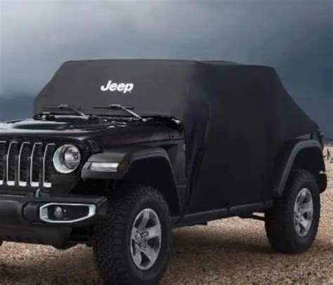 2018 2024 Jeep Wrangler Vehicle Cab Cover Wrangler Jl 4 Door