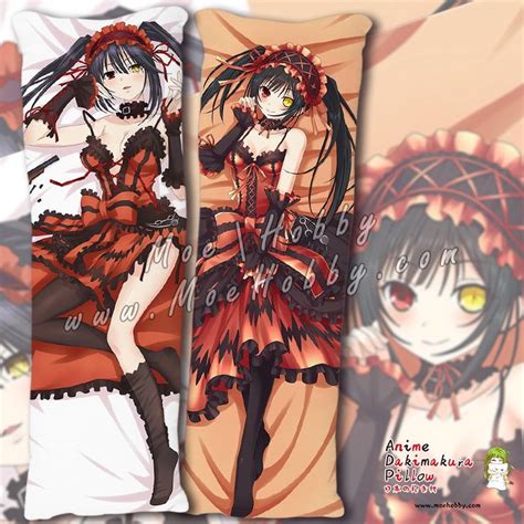 Date A Live Tokisaki Kurumi Anime Dakimakura Japanese Hugging Body Pillow Cover Case