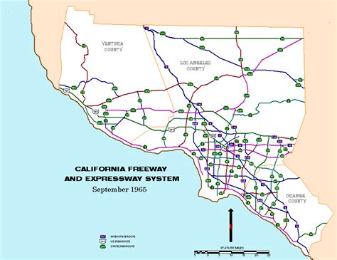 Map Of Southern California Freeway System Free Printa