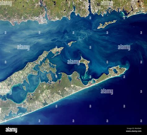 Long Island aerial view, New York USA Stock Photo - Alamy