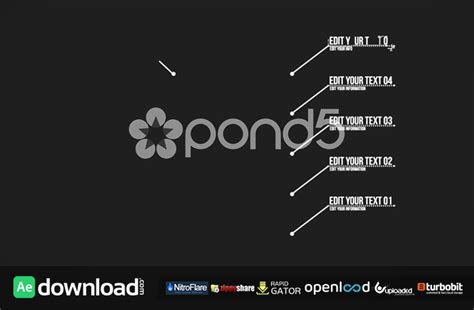 Simple Call Out Maker After Effects Templates Pond5 Free After