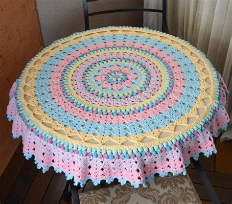 Ergahandmade Crochet Tablecloth Free Pattern Diagrams