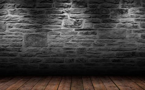 Download Grey Bricked Wall Wallpaper