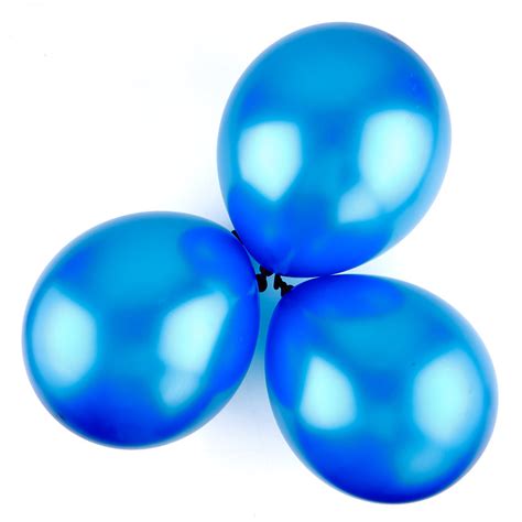 Buy Metallic Blue Latex Balloons Pack Of 6 For Gbp 099 Card Factory Uk