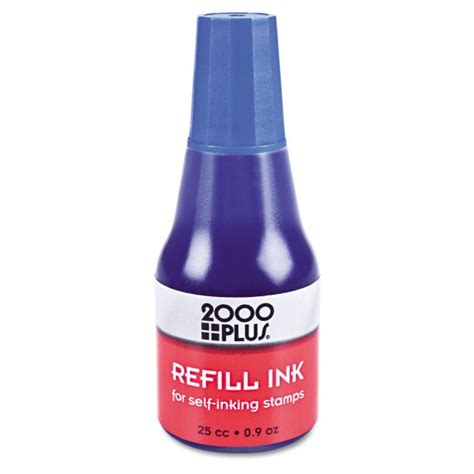For this, remember to select the best type of tampon offered by many professionals. COSCO 2000PLUS Self-Inking Refill Ink, Blue, 0.9 oz ...