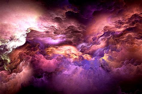 Abstract 3d Graphics Psychedelic Nebula Space F Wallpapers Hd