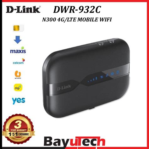 D Link Dlink Dwr 932c E1 4g Lte Wireless Hotspot Wifi Portable Mobile